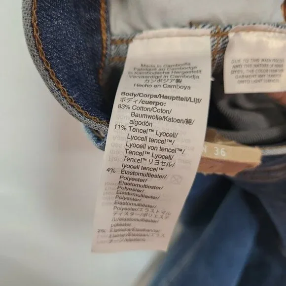 Madewell 10" High-Rise Skinny Jeans‎ Size 36 - Picture 8 of 9